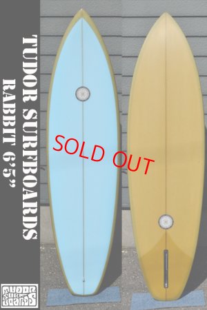 画像1: 【PRICE DOWN20%OFF】Tudor Surfboard 【RABBIT: 6'5"】【条件付送料無料】