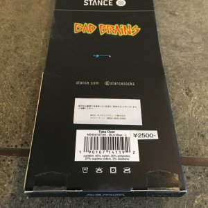 画像6: 【STANCE SOCKS】BAD BRAINS TAKE OVER 2500【1design】
