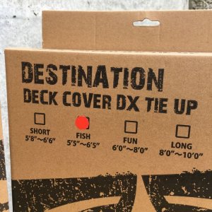 画像5: 【Destination】FISH用／DS DECK COVER DX TIE UP (アップグレード新商品)