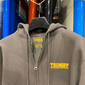 画像4: 【MONTHLY SALE】TRIMOFF オリジナル/ZIPパーカー:10oz（3color/3size）
