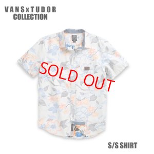 画像1: 【SALE30%OFF】【 VANSｘTUDOR COLLECTION】S/S SHIRTS（1color/5size）【限定販売：レターパック発送商品】