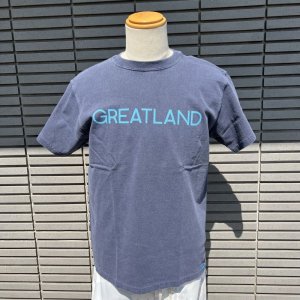 画像1: 【SALE】【GREATLAND】GREATLAND LOGO T-shirt