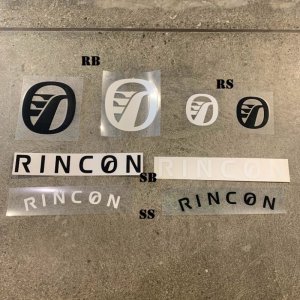 画像2: 【送料無料】RINCON:ステッカー各種