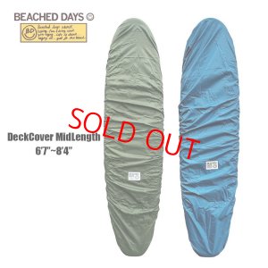 画像1: 【BD】BEACHED DAYS Deck Cover Mid Length カバー ボードカバー ケース (3Color/6’7”〜8'4ft)