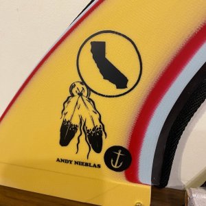 画像3: 【レターパック対応商品】CAPTAIN FIN キャプテンフィン / Andy Nieblas アンディー ニブラス Raked レイク 7.5"【2Colors】