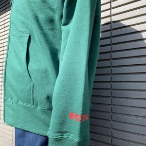 画像4: 【SALE・送料無料】【GREATLAND】GREATLAND WGR8 LOGO ZIP HOOD SW(COLOR:Green,2size M,L)
