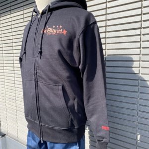 画像3: 【 SALE・送料無料】【GREATLAND】GREATLAND ISLAND LOGO ZIP HOOD SW(COLOR:Black,2size M,L)