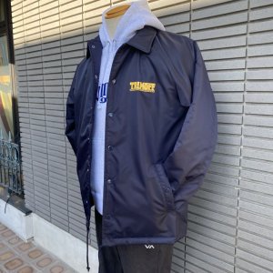 画像2: 【MONTHLY SALE】TRIMOFF オリジナルコーチジャケット：ボア裏生地付き（ネイビー/3size）