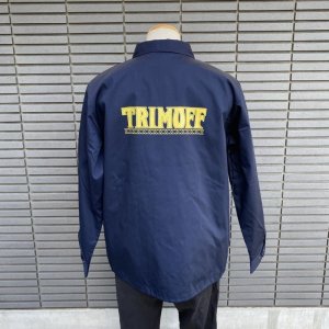 画像14: TRIMOFF オリジナル/T/Cコーチジャケット：裏生地付き（ベージュ,ネイビー/3size）