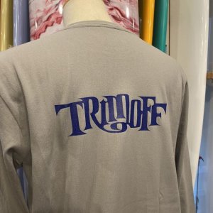 画像9: TRIMOFFオリジナルロングスリーブ Tシャツ5.6.8oz（2color/3size）