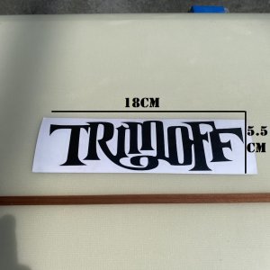 画像2: 【SHOPオリジナルステッカー】 TRIMOFFカッティングシート Stickers