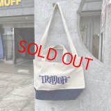 【2025NEW】TRIMOFFオリジナルロゴ・2WAYヘビートートバッグ
