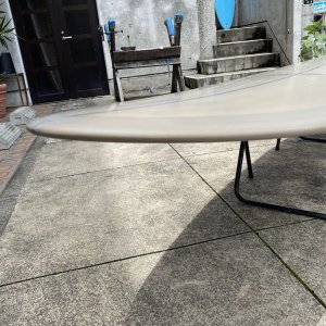 画像4: 【発送条件あり】HPD:DT-1/SpeedShape9'8":日本製シングルフィンカスタム:CleamTint 