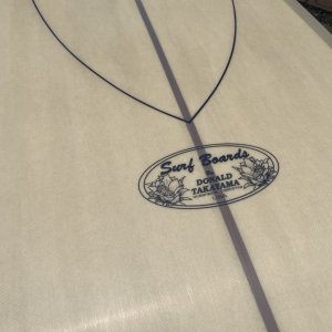 画像5: 【発送条件あり】HPD:DT-1/SpeedShape9'8":日本製シングルフィンカスタム:CleamTint 