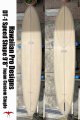 【発送条件あり】HPD:DT-1/SpeedShape9'8":日本製シングルフィンカスタム:CleamTint 
