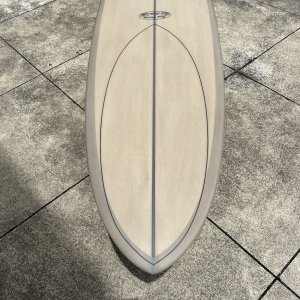画像12: 【発送条件あり】HPD:DT-1/SpeedShape9'8":日本製シングルフィンカスタム:CleamTint 