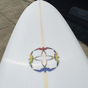 画像6: 【発送条件あり】HPD:DT-1/SpeedShape9'6":日本製シングルフィンカスタム:CleamTint 