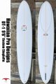 【発送条件あり】HPD:DT-1/SpeedShape9'6":日本製シングルフィンカスタム:CleamTint 