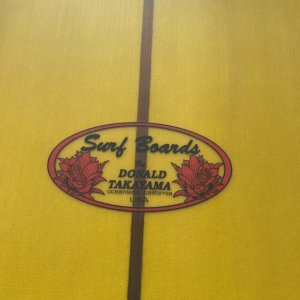 画像7: 【条件付送料無料】HPD:InThePink JB-X日本限定モデル・カスタムシングルフィン 9'6":アンバーゴールド