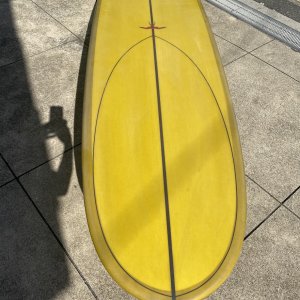 画像11: 【条件付送料無料】HPD:InThePink JB-X日本限定モデル・カスタムシングルフィン 9'6":アンバーゴールド