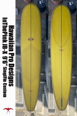 【条件付送料無料】HPD:InThePink JB-X日本限定モデル・カスタムシングルフィン 9'6":アンバーゴールド