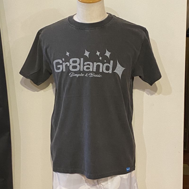 【GREATLAND】GREATLAND ISLANDLOGO-P.BLACK( 2size. M,L)