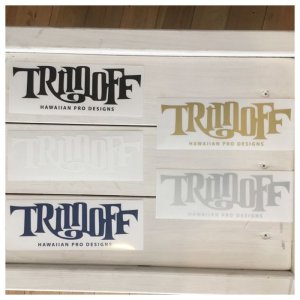 画像: 【SHOPオリジナルステッカー】 TRIMOFF BIG Stickers-5color-