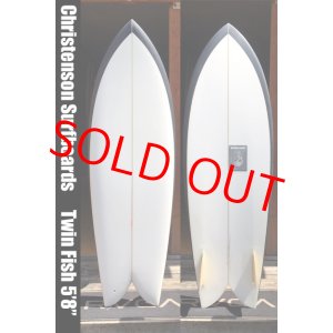 画像: 【条件付送料無料】クリステンソン・CHRISTENSON TWIN FISH5'8"