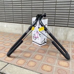 画像: 【お勧め】 カーバーサーフボードキャリア（ブラック）自転車用キャリア