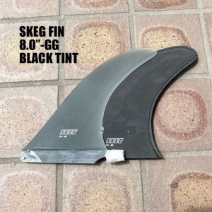 画像: SKEG FIN 8.0"Singlefin (Black or Black+Clear)