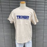 画像: 【SALE】TRIMOFF新作ロゴ・Tシャツ[カラー:ベージュ]