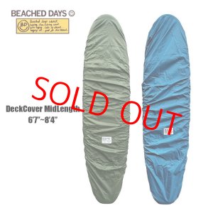 画像: 【BD】BEACHED DAYS Deck Cover Mid Length カバー ボードカバー ケース (3Color/6’7”〜8'4ft)
