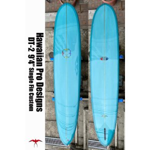 画像: 【条件付送料無料】DT-2 SingleFin CUSTOM 9'4"/ALL BlueGrey TINT