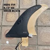 画像: SKEG FIN 9.75.0"Singlefin (Slid Black )