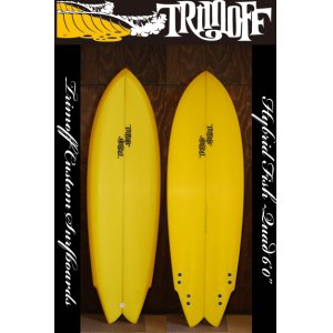 画像: 【TRIMOFF ORIGINALカスタムオーダー】6'0" HYBRID FISH-QUAD 