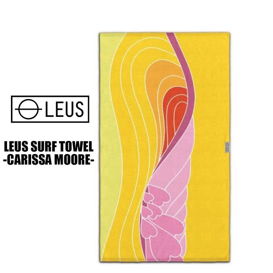 画像1: 【SALE】BEACH ECO TOWEL -CARISSA MOORE-【LIMITED EDITION】