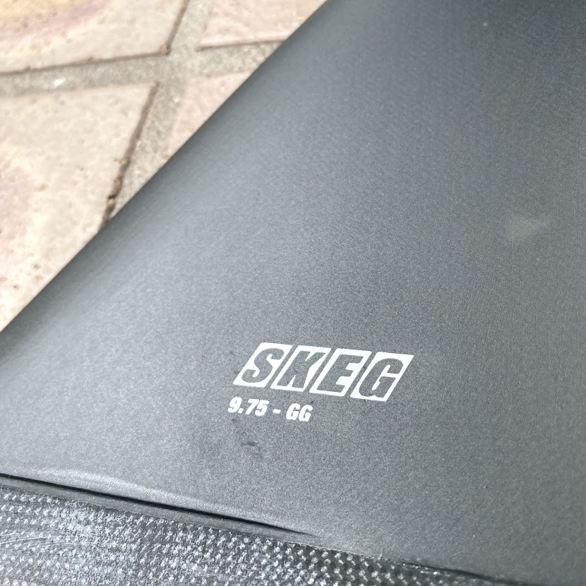 画像2: SKEG FIN 9.75.0"Singlefin (Black )