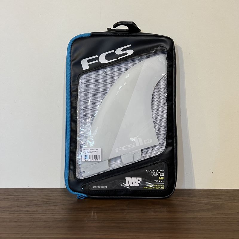 画像1: 【FCS FIN】FCS II MF PC Twin+1 white Xlarge Retail Fins 