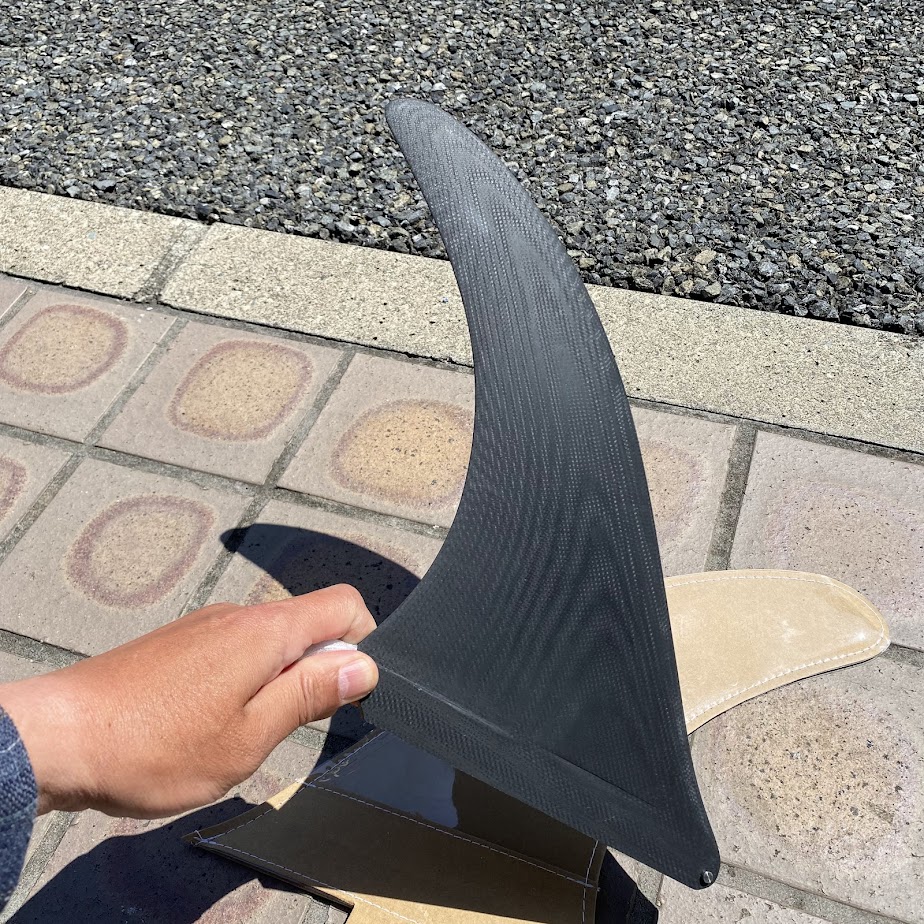 画像4: SKEG FIN 9.75.0"Singlefin (Slid Black )
